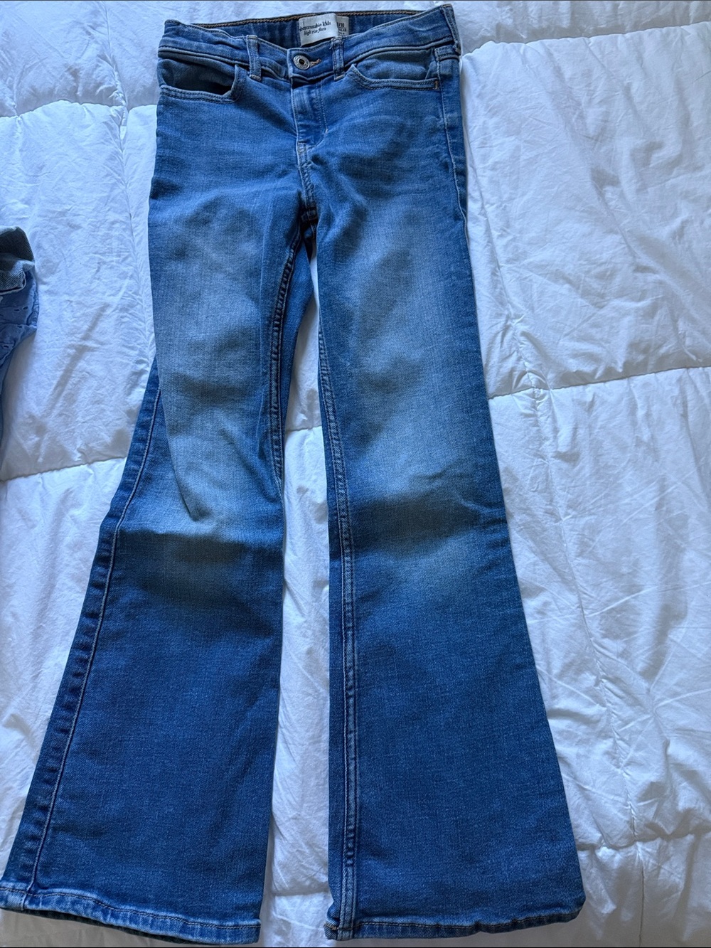 abercrombie kids Blue Flare Jeans
